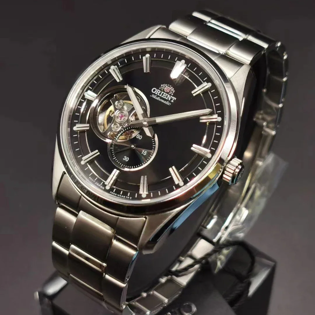 

Orient oriental double lion automatic mechanical watch men's watch RA-AR0002B black business Japan waterproof