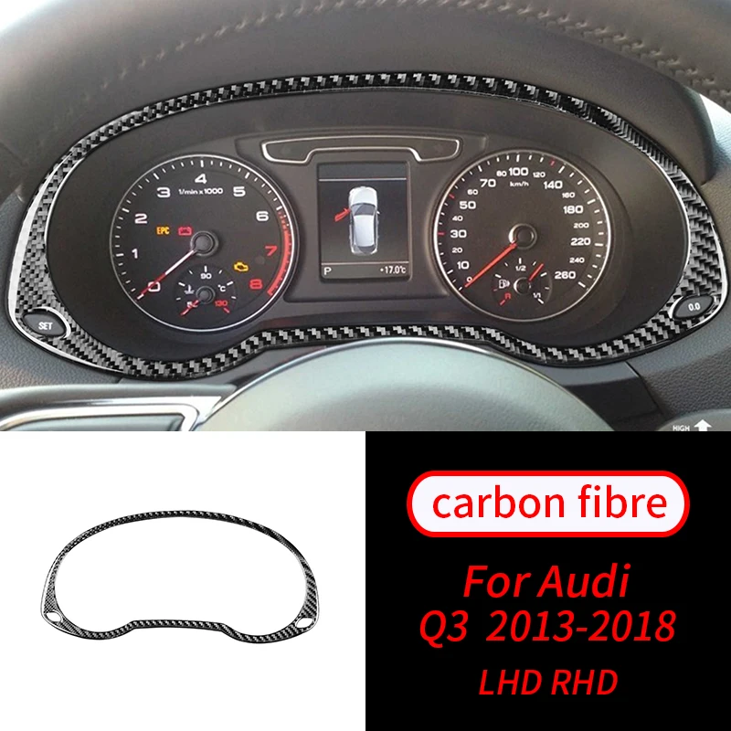 For Audi Q3 2013-2018 Real Carbon Fiber Dashboard Frame Decoration Cover Trim Sticker Decal Car Interior Accessories
For Audi Q3 2013-2018 Real Carbon Fiber Dashboard Frame Decoration Cover Trim Sticker Decal Car Interior Accessories