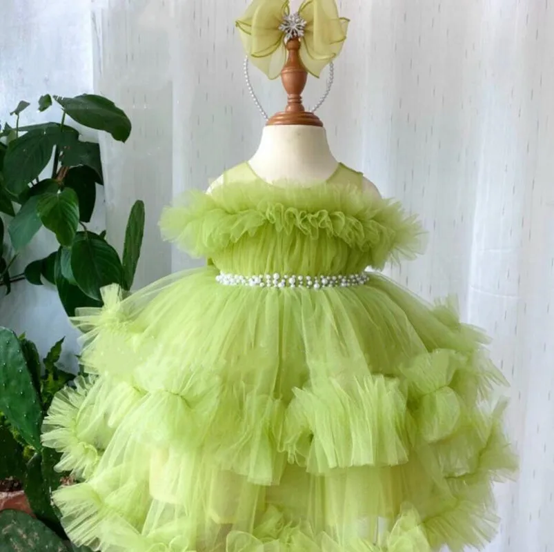 Fluffy Tulle Baby Girl Dress Sheer Neck Birthday Outfit Dress Flower Girl Dresses Kids Christmas Gift
Fluffy Tulle Baby Girl Dress Sheer Neck Birthday Outfit Dress Flower Girl Dresses Kids Christmas Gift