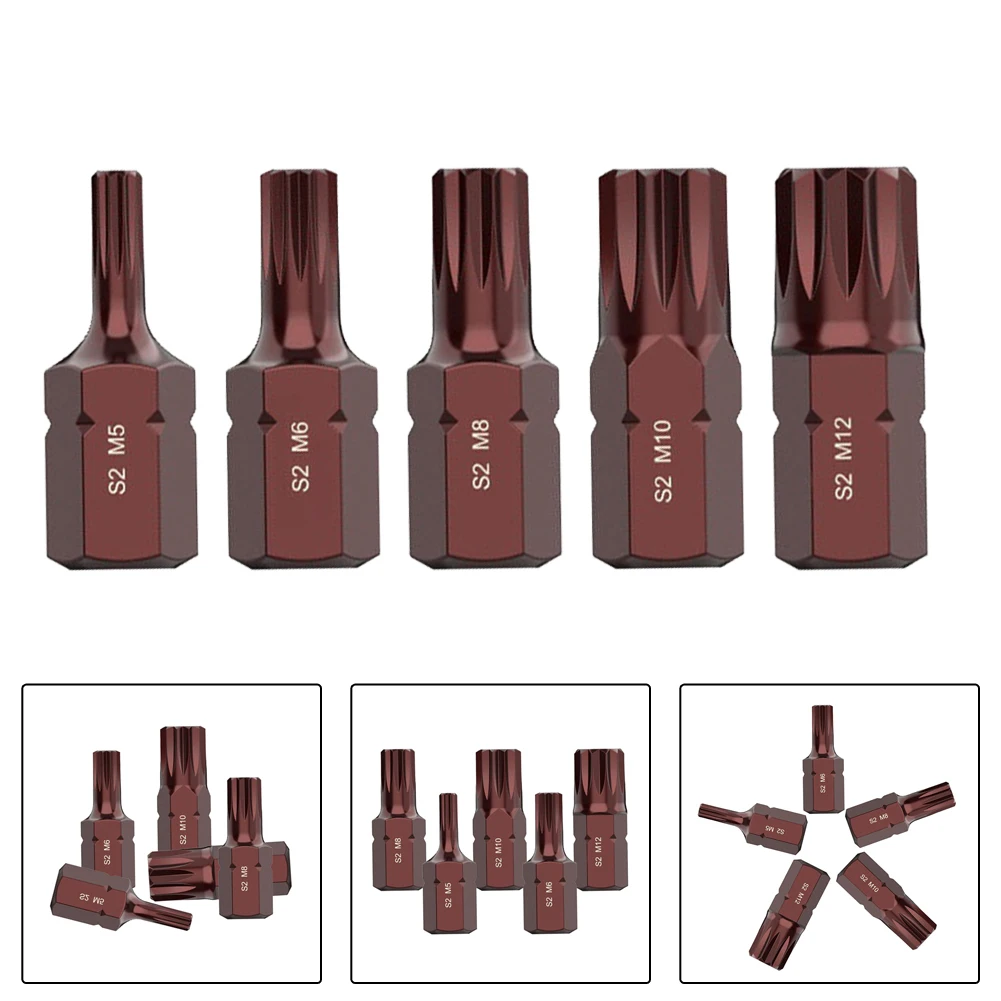 1/5pcs 30mm/75mm Screwdriver Bit Star Head M5 M6 M8 M10 10mm Hex Shank Magnetic For Electric Wrench Socket Bit
1/5pcs 30mm/75mm Screwdriver Bit Star Head M5 M6 M8 M10 10mm Hex Shank Magnetic For Electric Wrench Socket Bit