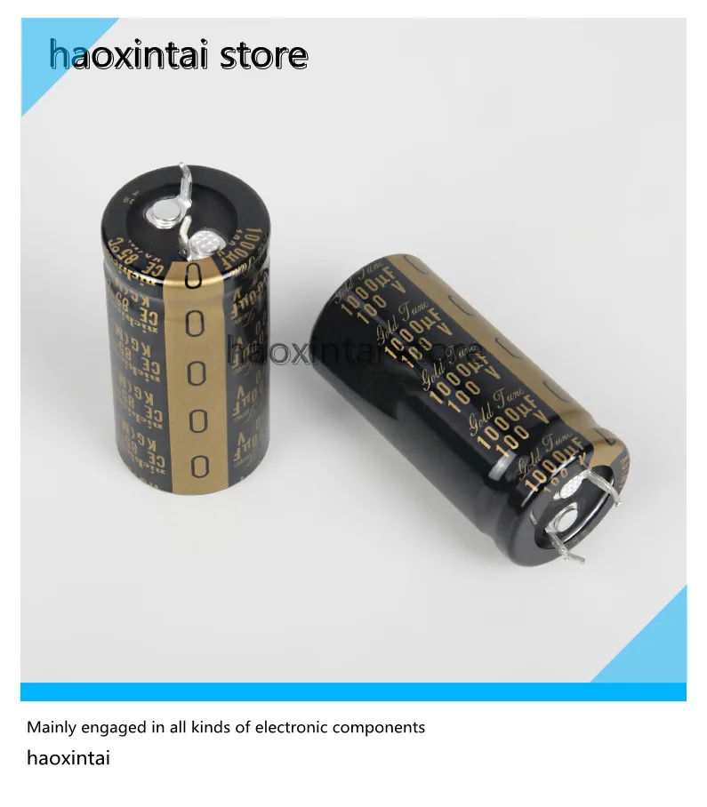1PCS 1000uF 100V 22*45MM KG Type II Nikon Nichicon fever audio electrolytic capacitor power amplifier filter
1PCS 1000uF 100V 22*45MM KG Type II Nikon Nichicon fever audio electrolytic capacitor power amplifier filter