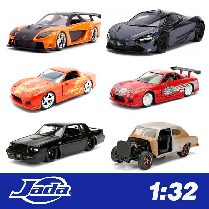 Модель автомобиля 1:32jada из сплава Форсаж JLS RX7 Han's DOM RT EVO 720S STI SVT SEAN's
Модель автомобиля 1:32jada из сплава Форсаж JLS RX7 Han's DOM RT EVO 720S STI SVT SEAN's
