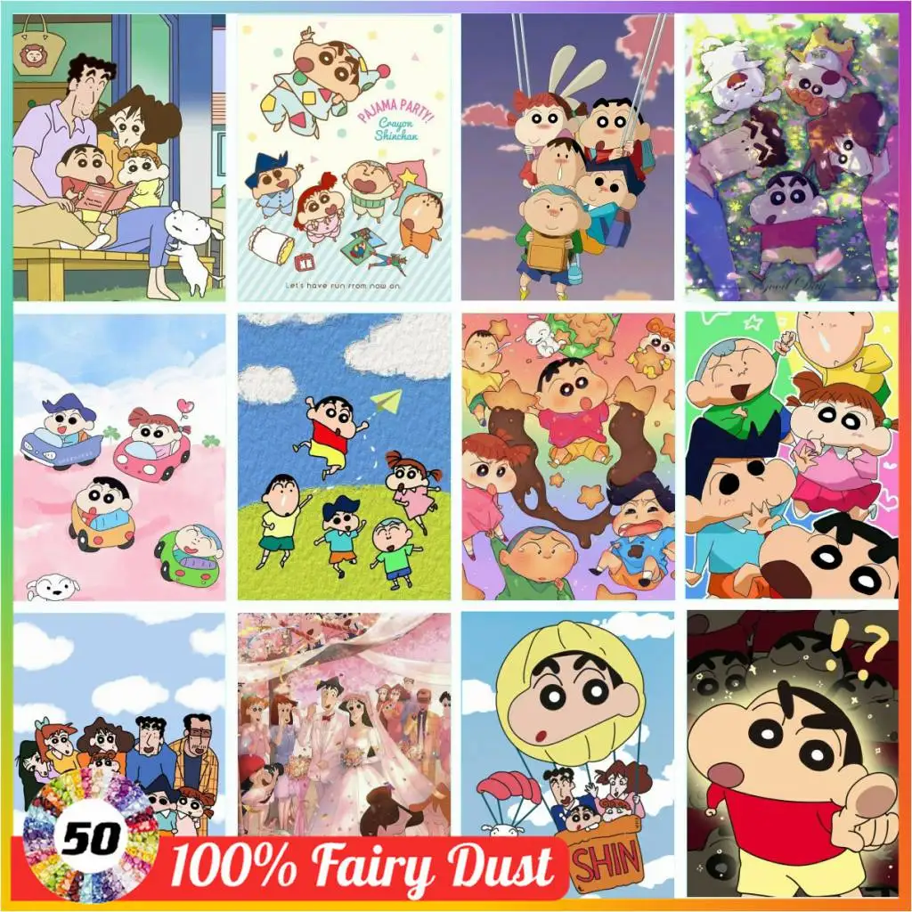 Anime C-Crayon S-Shin-chans Cute Artificial Offers Printed Hanging Art 5d Mosaic Fairy Dust Diamond Painting Stitch Big Size
Anime C-Crayon S-Shin-chans Cute Artificial Offers Printed Hanging Art 5d Mosaic Fairy Dust Diamond Painting Stitch Big Size
