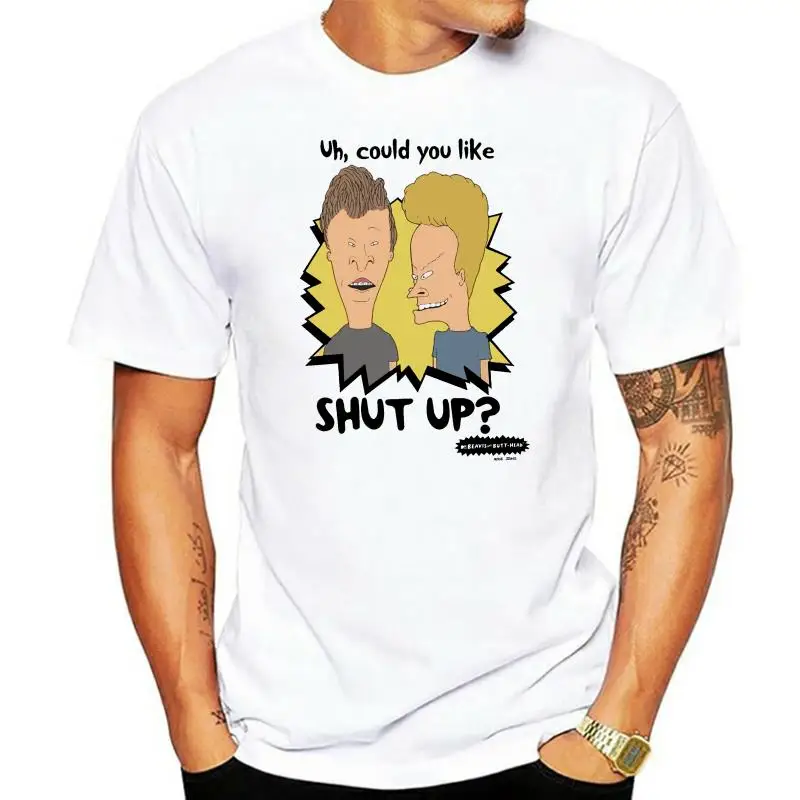 LEQEMAO Men T Shirt 2023 Summer 100% Cotton Beavis And Butt-head Could You Like Shut Up Mens Graphic T Shirt
LEQEMAO Men T Shirt 2023 Summer 100% Cotton Beavis And Butt-head Could You Like Shut Up Mens Graphic T Shirt