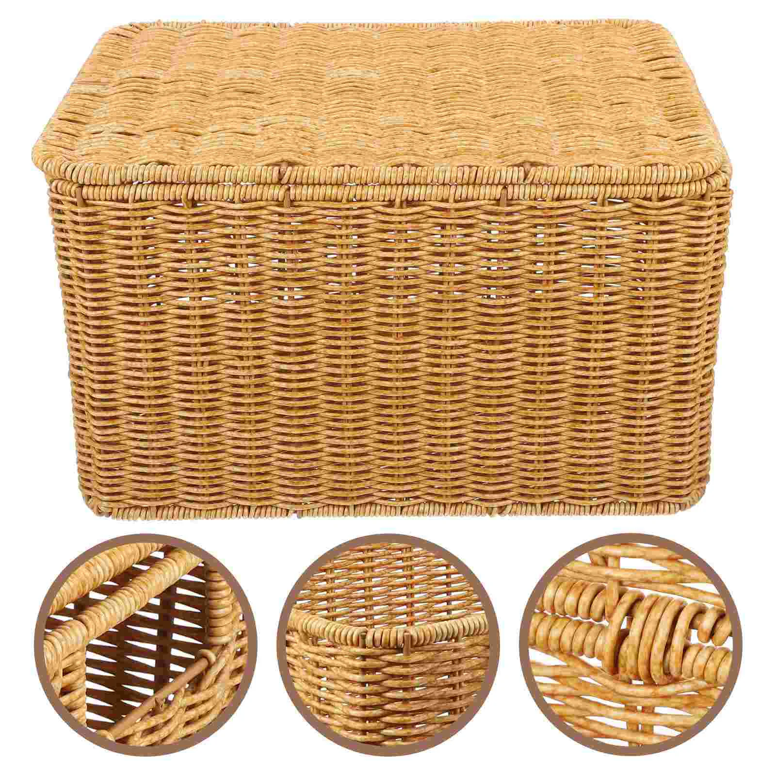 Cube Storage Boxes With Lids And Metal Frame Woven Storage Basket Multipurpose Sundries Basket Wicker Storage Box Cube Storage
Cube Storage Boxes With Lids And Metal Frame Woven Storage Basket Multipurpose Sundries Basket Wicker Storage Box Cube Storage