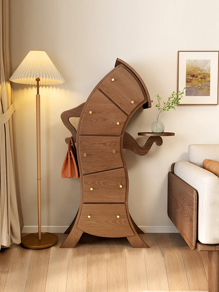 American Light Luxury Retro Chest of Drawers Personalized Fork Waist Cabinet Storage Sundries Side Cabinet Curio Cabinet Storage
American Light Luxury Retro Chest of Drawers Personalized Fork Waist Cabinet Storage Sundries Side Cabinet Curio Cabinet Storage
