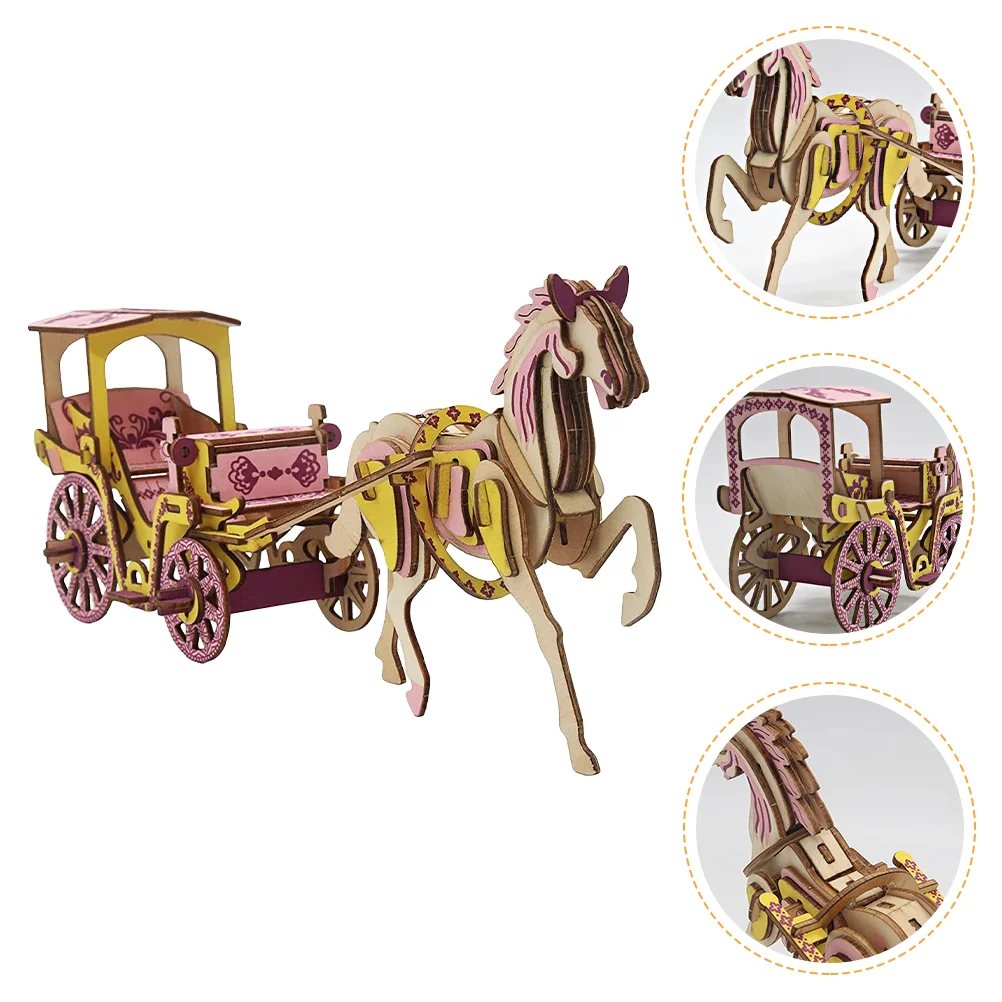 1 Set of Wood Carriage Assemble Toys Wood Puzzle Assembly Toys Kids 3D Puzzle Toys Carriage Model
1 Set of Wood Carriage Assemble Toys Wood Puzzle Assembly Toys Kids 3D Puzzle Toys Carriage Model
