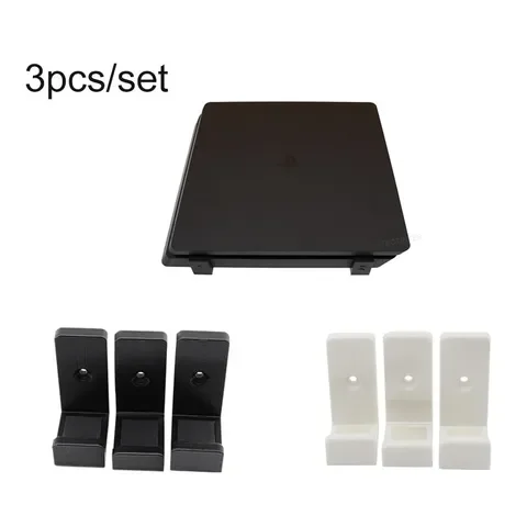 

PS4 Console Wall Mount Bracket Holder For Playstation 4 Stand Storage Host Rack Hook Base For PS4 Pro/Slim Accessories