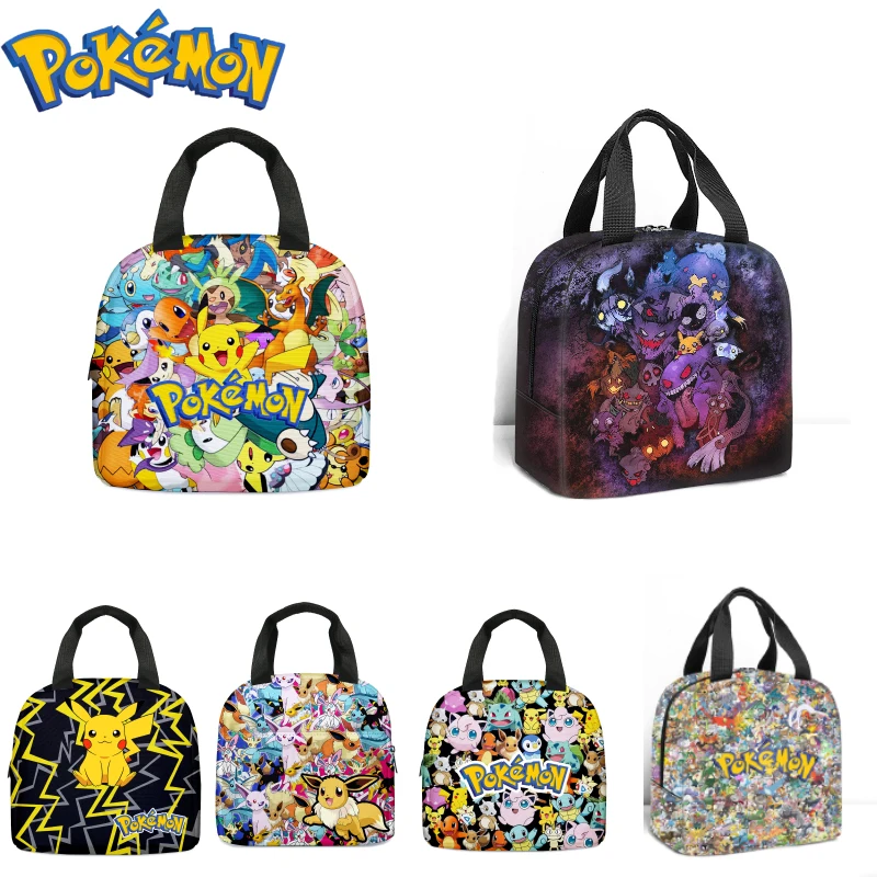 Pokemon Anime Cartoon Pikachu Gengar Snorlax Eevee Figure Fabric Handheld Lunch Bag for Children and Students' Birthday Gifts
Pokemon Anime Cartoon Pikachu Gengar Snorlax Eevee Figure Fabric Handheld Lunch Bag for Children and Students' Birthday Gifts