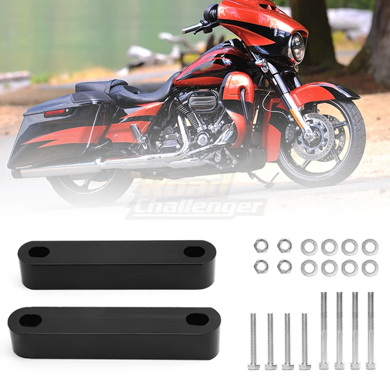 

Motorcycle Accessories 21" Front Fender Spacer For Harley Touring Electra Glide FLHT Road Glide FLTR Road King FLHR 1997-2013