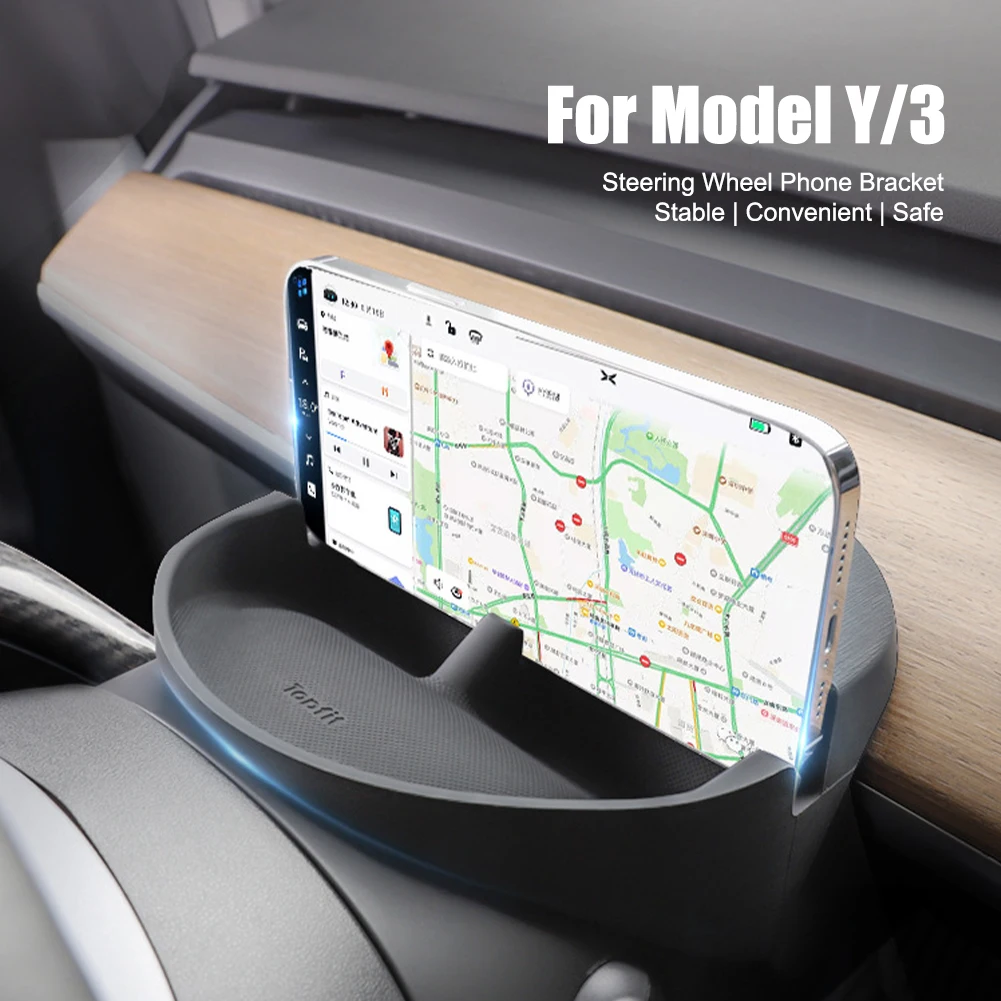 NEW For Tesla Model 3 Y Cell Phone Holder GPS Holder Silicone Car Steering Wheel Storage Box Glasses Key Organizer Auto Accesso
NEW For Tesla Model 3 Y Cell Phone Holder GPS Holder Silicone Car Steering Wheel Storage Box Glasses Key Organizer Auto Accesso