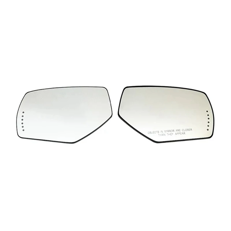 

22753637 22919746 Rearview Mirror Lens Reversing Mirror Lens Heated Lens Automotive For Chevrolet GMC Sierra Replacement