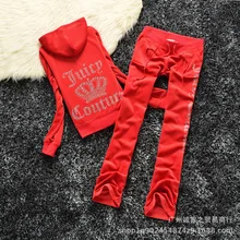 Spring/Fall 2022 Women's Brand Velvet Fabric Tracksuits Velour Suit for Women Track Suit Hoodies And Pants fat sister sportswear
Spring/Fall 2022 Women's Brand Velvet Fabric Tracksuits Velour Suit for Women Track Suit Hoodies And Pants fat sister sportswear