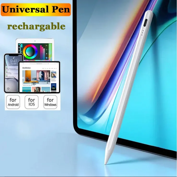 

Stylus Pen Universal Capacitive for Honor Pad 9 12.1" X8 Pro X9 11.5 X8 Lite 9.7 V8 Pro 12.1inch 8 12inch MagicPad 13 Inch 2023