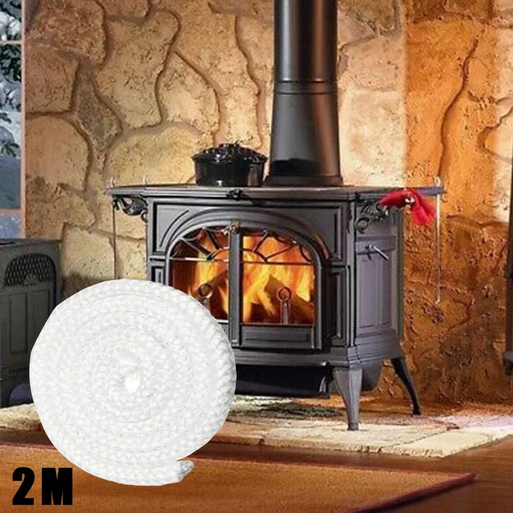 6/8/10/12mm White Gasket Cord Stove Door Fireplace Cord 2m Fiberglass High Temperature Woodburner Sealing Rope Replacement
6/8/10/12mm White Gasket Cord Stove Door Fireplace Cord 2m Fiberglass High Temperature Woodburner Sealing Rope Replacement