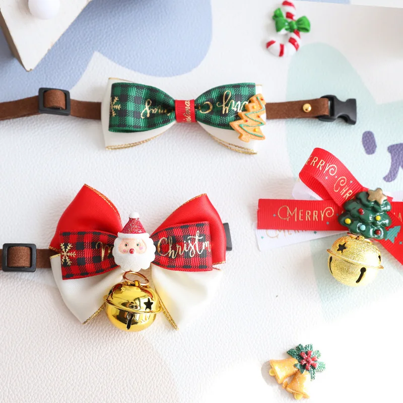 Christmas Pet Bow Tie New Year's Collar Santa Can Love Baby Cat Medium Sized Dog Cat Safety Collar with Adjustable Neck Strap
Christmas Pet Bow Tie New Year's Collar Santa Can Love Baby Cat Medium Sized Dog Cat Safety Collar with Adjustable Neck Strap