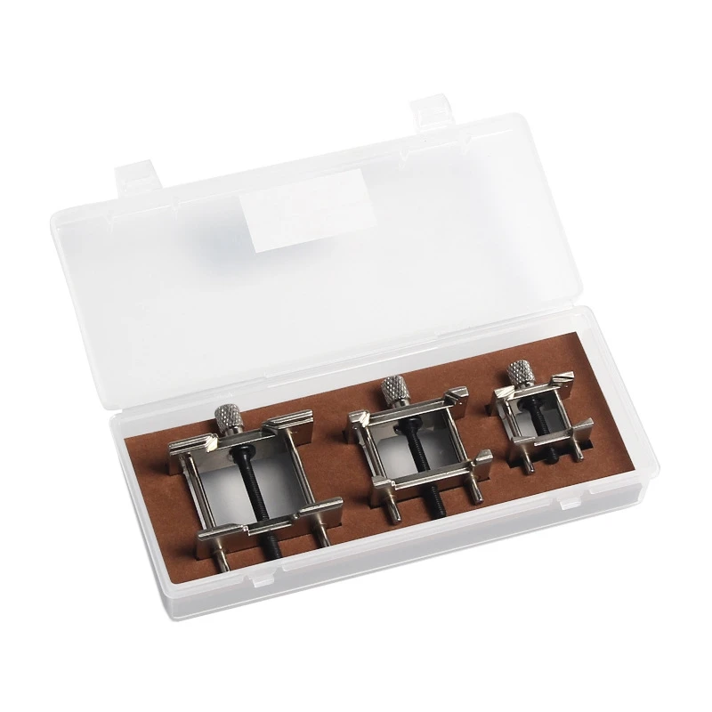 Набор для ремонта часов, 3 шт./комплект, металлический держатель для часов с фиксированным основанием, аксессуары, Ремонтный инструмент для часовщика 
Набор для ремонта часов, 3 шт./комплект, металлический держатель для часов с фиксированным основанием, аксессуары, Ремонтный инструмент для часовщика