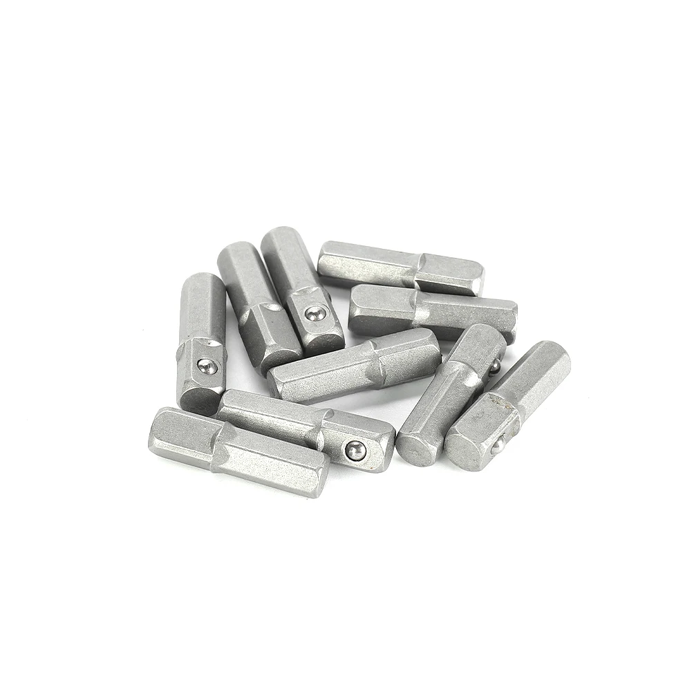 Practical Hot Durable High Quality Socket Adapter 1/4" Hex To 1/4" Square Drive 10pcs Impact Metal Quick Change
Practical Hot Durable High Quality Socket Adapter 1/4" Hex To 1/4" Square Drive 10pcs Impact Metal Quick Change