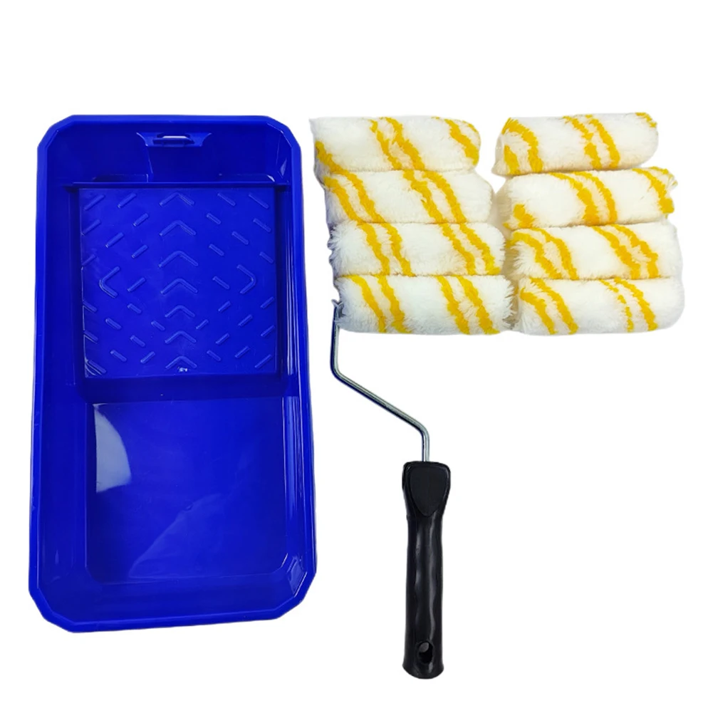 Professional Paint Roller Brush Kit For Garden Home Outdoor Wall Painting Staining Varnish Cabinet Hardware Paint Rollers
Professional Paint Roller Brush Kit For Garden Home Outdoor Wall Painting Staining Varnish Cabinet Hardware Paint Rollers