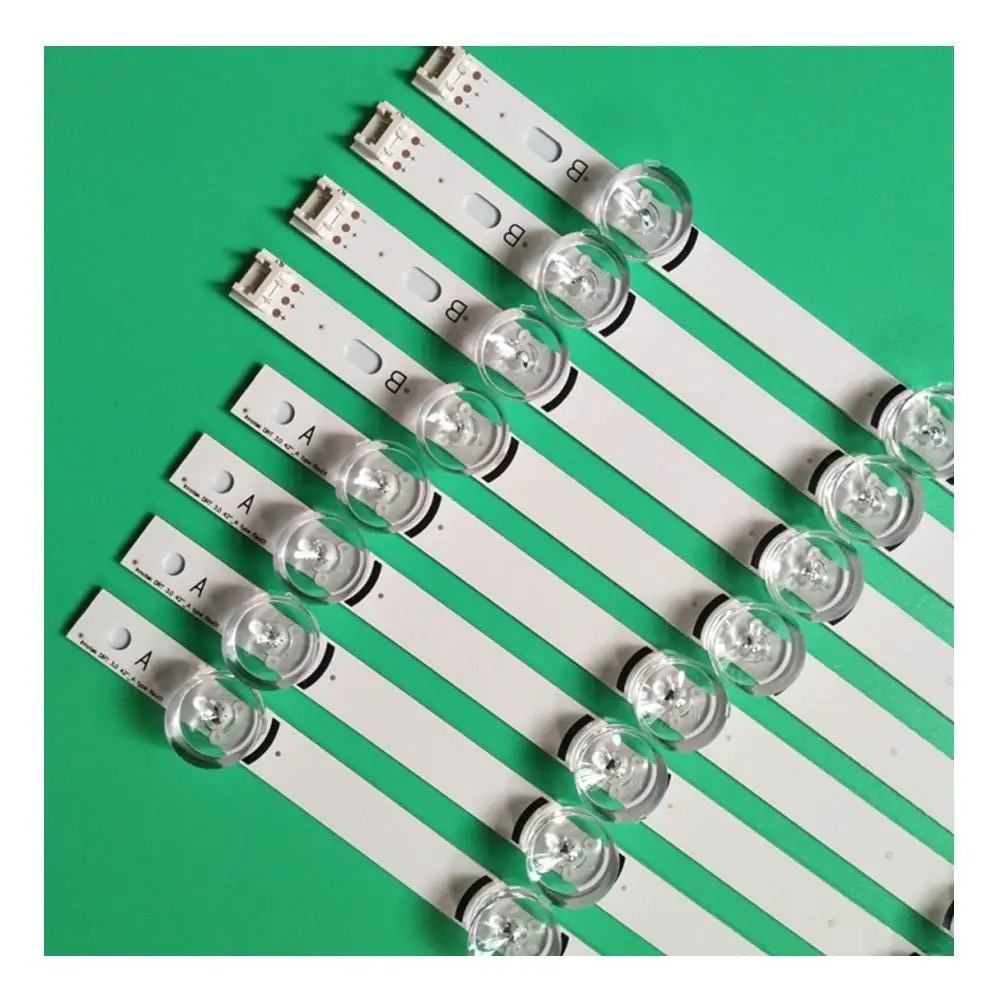 New Kit 8pcs LED strip Replacement for LG LC420DUE 42LB650V 42LF5500 INNOTEK DRT 3.0 42 inch A B 6916L-1957A 6916L-1956A
New Kit 8pcs LED strip Replacement for LG LC420DUE 42LB650V 42LF5500 INNOTEK DRT 3.0 42 inch A B 6916L-1957A 6916L-1956A