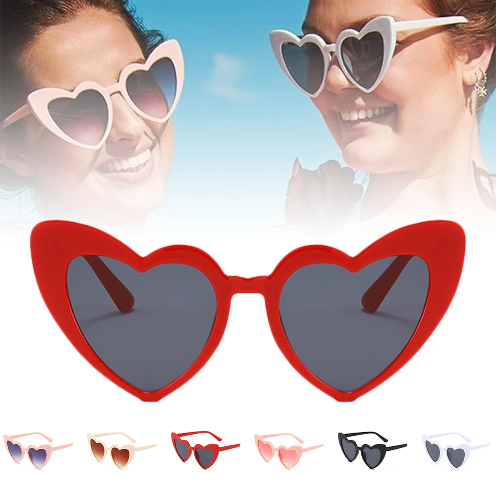 Heart-Shaped Sunglasses UV400 Protection Retro Fashion Women Love Heart Sun Glasses Clear Lens Female Glasses Sunglasses
Heart-Shaped Sunglasses UV400 Protection Retro Fashion Women Love Heart Sun Glasses Clear Lens Female Glasses Sunglasses