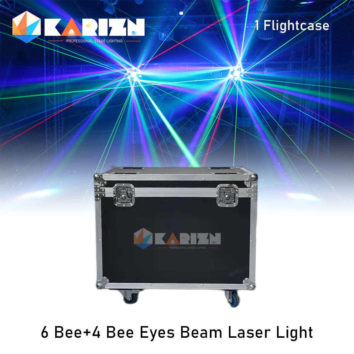 

0 Tax 1 Flight Case For 6 Arms 6in1 RGBW LED Moving Head Light By Sound Activated And DMX 512 For DJ Disco Stage Party Music Pub