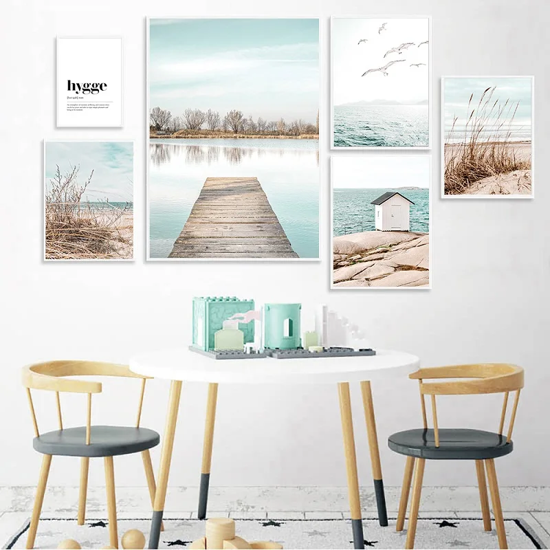 Nordic Art Canvas Painting Beach Landscape Blue Ocean Beige Reed Posters Home Decor Background Wall Decoration Pictures No Frame
Nordic Art Canvas Painting Beach Landscape Blue Ocean Beige Reed Posters Home Decor Background Wall Decoration Pictures No Frame