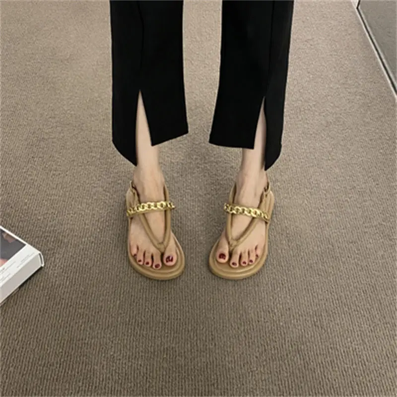 Fashion Sandals Slippers Women 2022 Summer New Flat Beach Sandals Women's Shoes Retro Open Toe Flip-flops Casual Slippers Women
Fashion Sandals Slippers Women 2022 Summer New Flat Beach Sandals Women's Shoes Retro Open Toe Flip-flops Casual Slippers Women