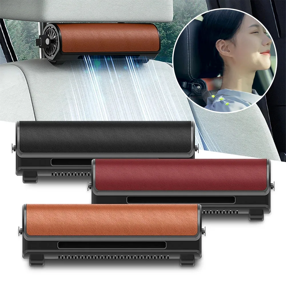 Portable Car Headrest Fan Front Rear Seat Cooling Fan USB Powered 3 Speed Strong Cooling Air Fan For SUV RV Vehicles Home Office
Portable Car Headrest Fan Front Rear Seat Cooling Fan USB Powered 3 Speed Strong Cooling Air Fan For SUV RV Vehicles Home Office