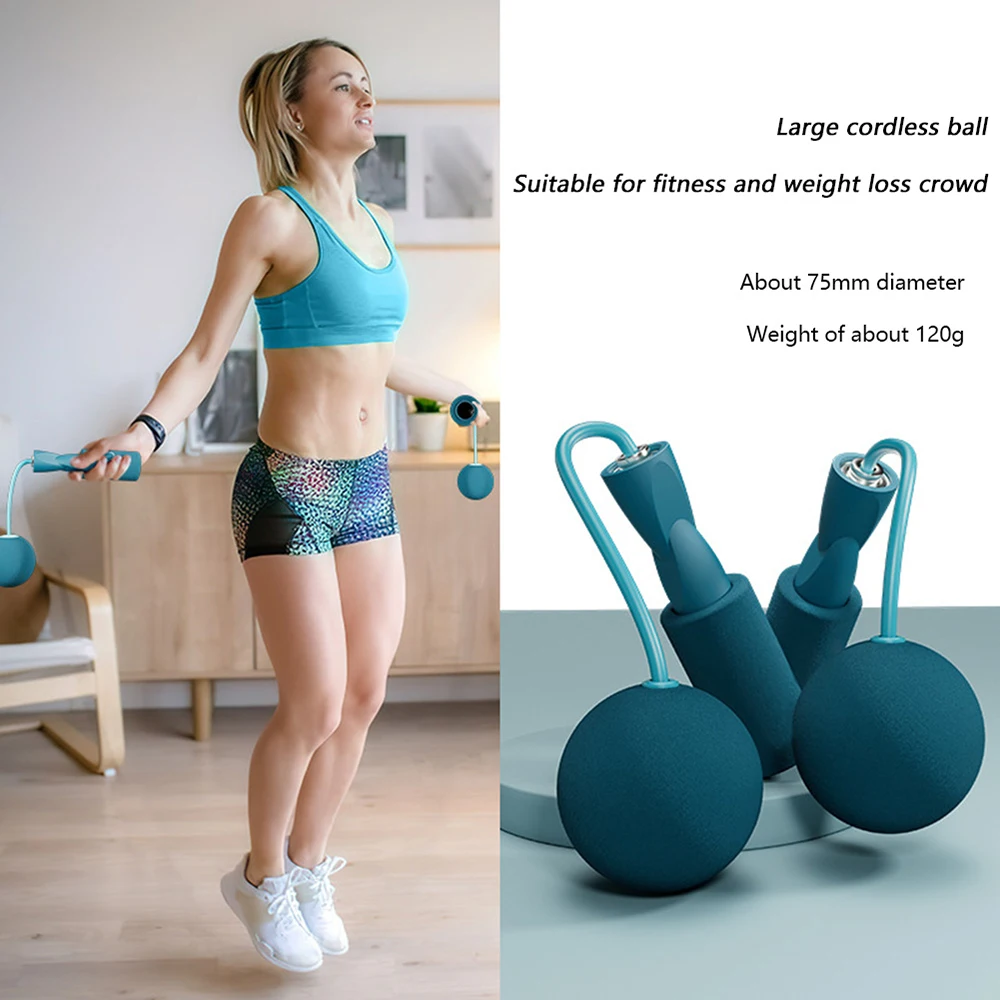 Adjustable Exercise Rapid Speed Skipping Rope Workout Equipment Weighted Cordless Skipping Rope Gym Sports Fitness Training
Adjustable Exercise Rapid Speed Skipping Rope Workout Equipment Weighted Cordless Skipping Rope Gym Sports Fitness Training