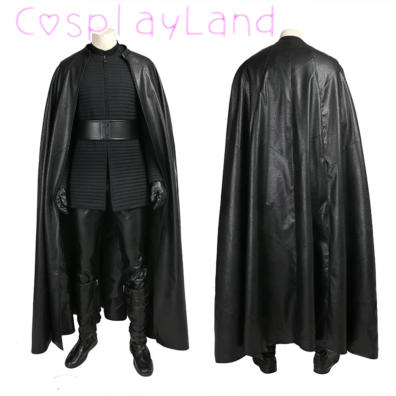 The Last Jedi Kylo Ren Cosplay Costume Halloween Carnival Knight Outfit Black Battle Men Suit Leather Role Play Outfit Plus Size
The Last Jedi Kylo Ren Cosplay Costume Halloween Carnival Knight Outfit Black Battle Men Suit Leather Role Play Outfit Plus Size