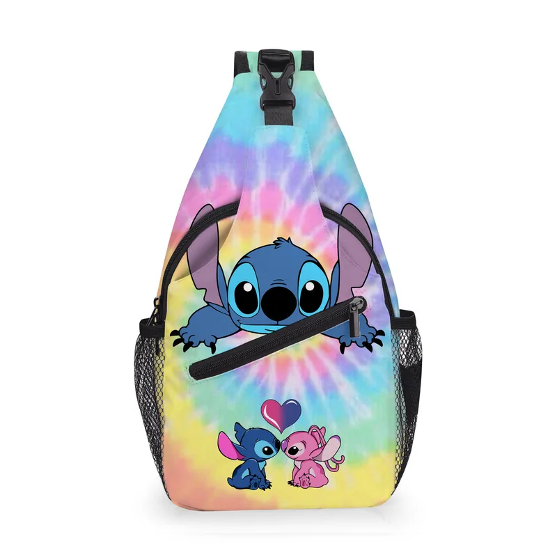 Anime Disney Shoulder Crossbody Bag Cartoon Stitch Chest Bag Travel Backpack Boys Girls School Bags Stitch Printed Phone Bag
Anime Disney Shoulder Crossbody Bag Cartoon Stitch Chest Bag Travel Backpack Boys Girls School Bags Stitch Printed Phone Bag