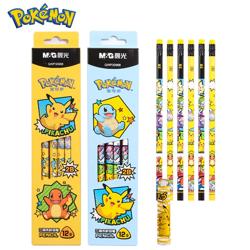 12pcs/Box Pikachu Pokemon Anime Stationary Set Cartoon Pencil Ruler Eraser Pencil Sharpener Mini Notebook Set Student Gift
12pcs/Box Pikachu Pokemon Anime Stationary Set Cartoon Pencil Ruler Eraser Pencil Sharpener Mini Notebook Set Student Gift