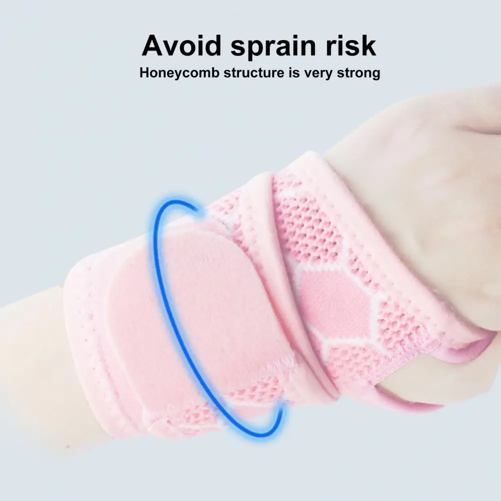 

Women Sports Wristband Extra Wide Adjustable Women's Sports Wristband Compression Brace for Arthritis for Badminton for Left