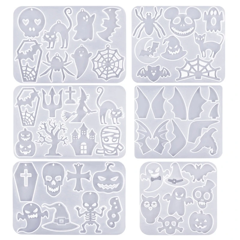 6Pcs Spiderwed Witch Hat Pendant Resin Molds Jewelry Making Epoxy Molds Decor D0LC
6Pcs Spiderwed Witch Hat Pendant Resin Molds Jewelry Making Epoxy Molds Decor D0LC