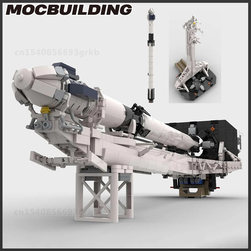 MOC Building Block 1:110 Scale Falcon 9 Carrier Rocket And Launching Pad Model DIY Brick Toy Space Series Christmas Gift Present
MOC Building Block 1:110 Scale Falcon 9 Carrier Rocket And Launching Pad Model DIY Brick Toy Space Series Christmas Gift Present