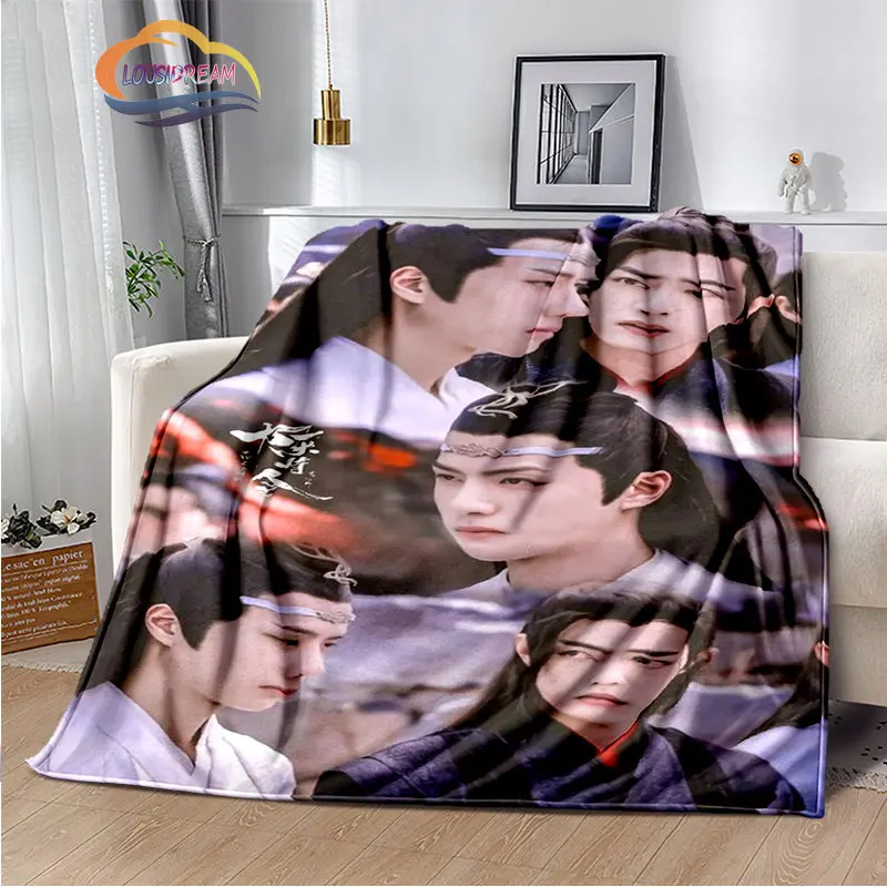 The Untamed Fashion Flannel Blanket Sofa Bed Soft and Warm Travel Camping Weiwuxian Fans of Idols Gift
The Untamed Fashion Flannel Blanket Sofa Bed Soft and Warm Travel Camping Weiwuxian Fans of Idols Gift