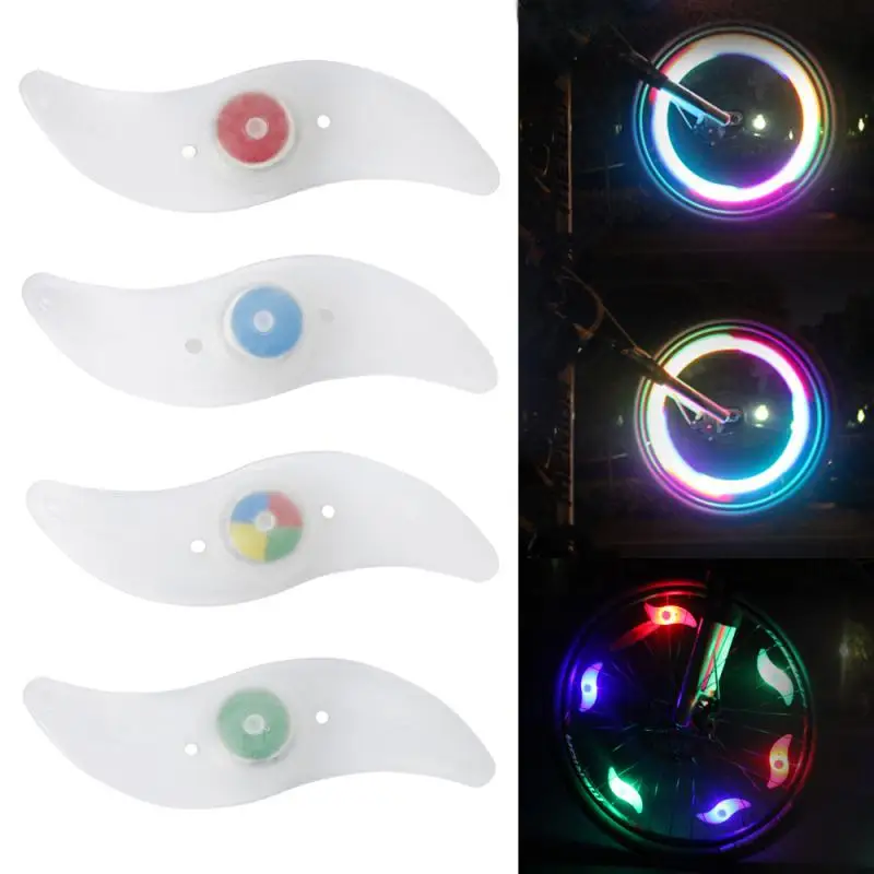 

1~5PCS Bicycle Wheel Spoke Light 3 Mode LED mountain folding bike Waterproof Bike Safety Warning Light Easy To Bicycle