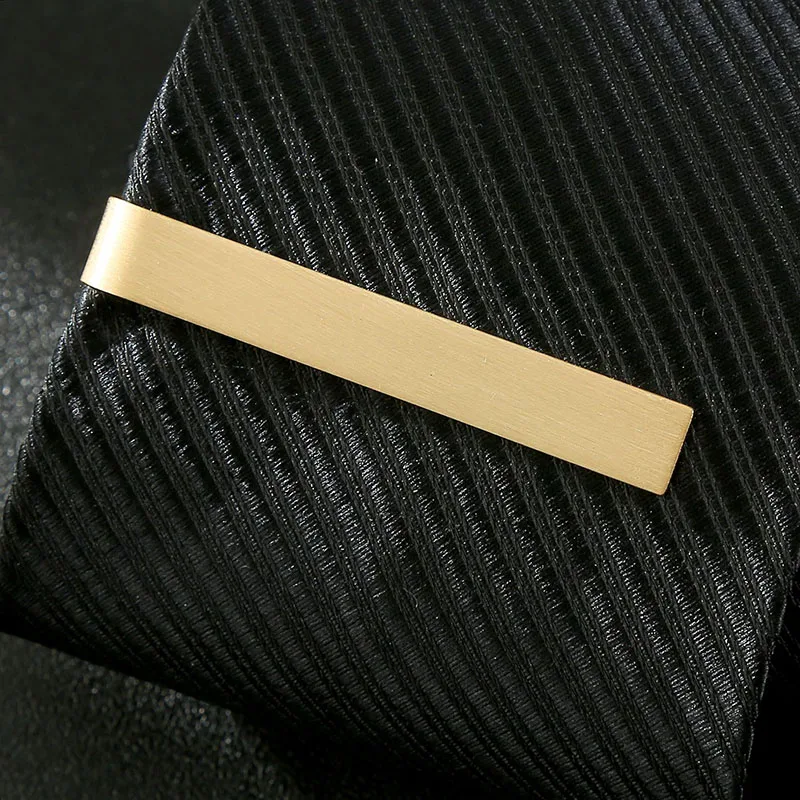 Mens Stainless Steel Tone Simple Necktie Tie Copper Bar Clasp Money Clip Accessories Clamp Pin Gifts for Men Mens Stainless Steel Tone Simple Necktie Tie Copper Bar Clasp Money Clip Accessories Clamp Pin Gifts for Men