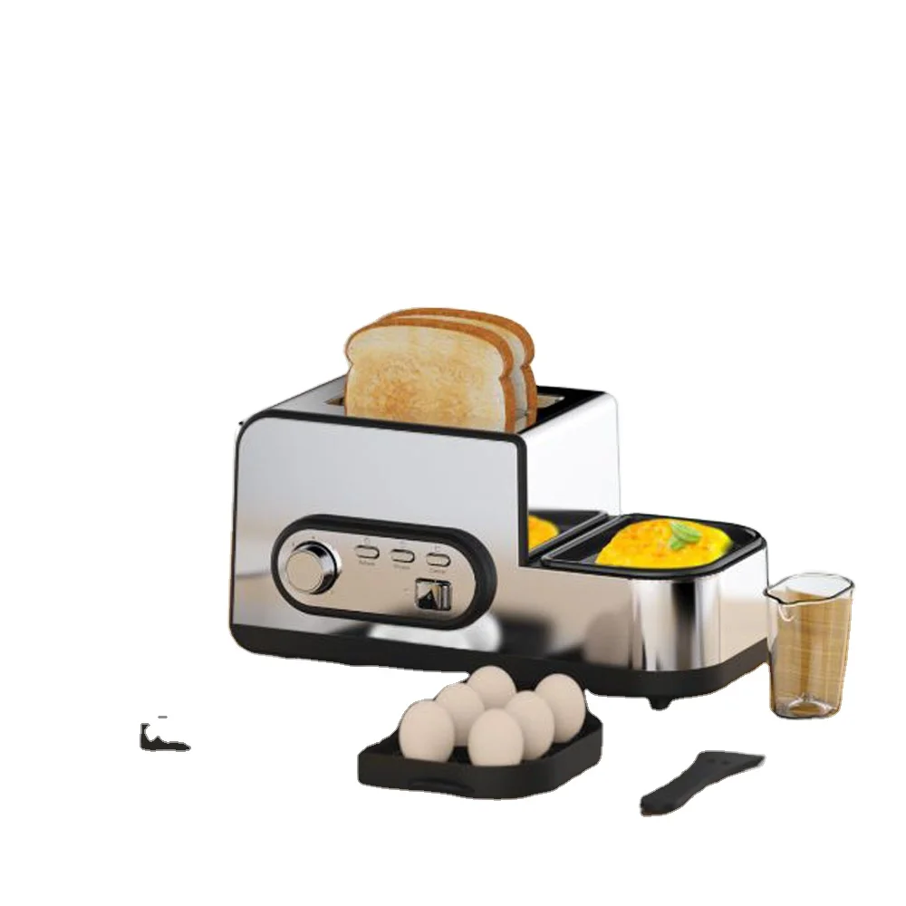 

Multi Function Breakfast Sandwich Maker Machine 3 In 1 eakfast Makers With Toast Egg Frying Pan
