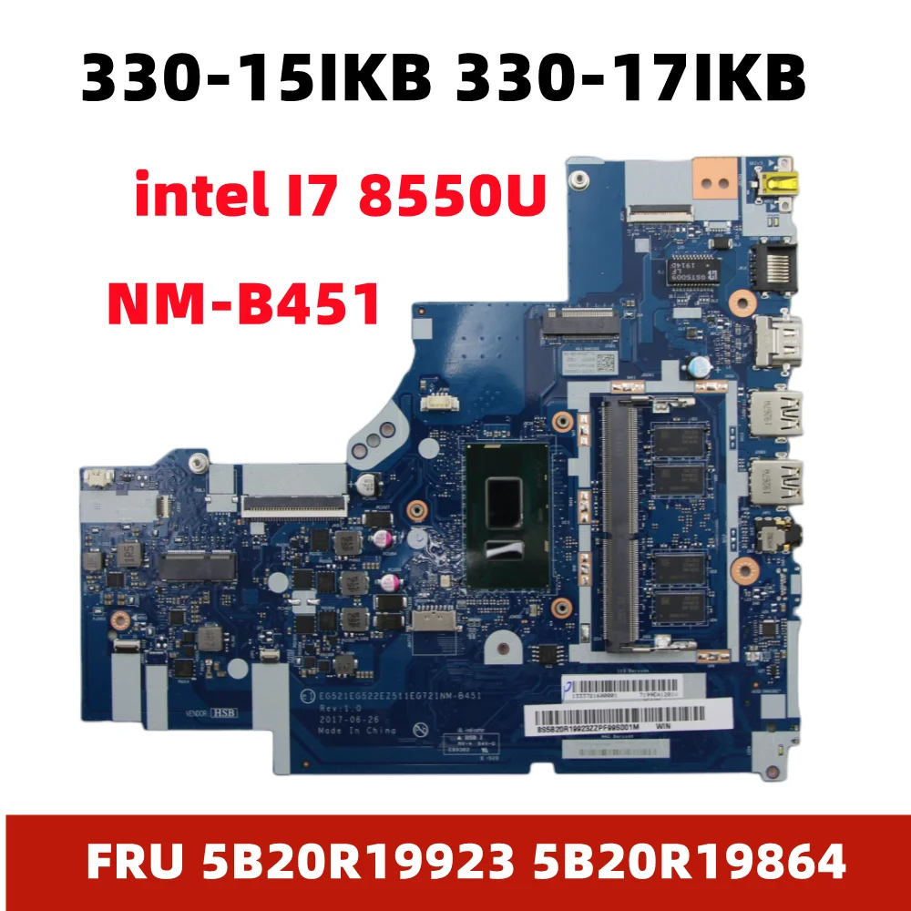 Материнская плата для ноутбука Lenovo ideapad 330-15IKB/330-17IKB, материнская плата, системная плата, стандартный процессор 5B20R19923, 100% протестирована, быстрая доставка
Материнская плата для ноутбука Lenovo ideapad 330-15IKB/330-17IKB, материнская плата, системная плата, стандартный процессор 5B20R19923, 100% протестирована, быстрая доставка