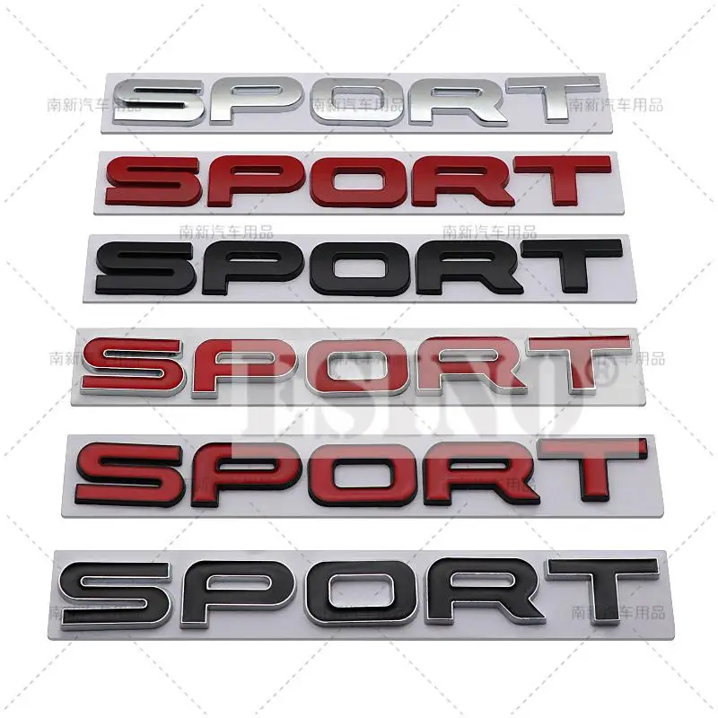 3D Sport Car Trunk Metal Badge Emblem For Car Rear Tailgate Fender Door Adhesive Badge for Land Rover Range Rover Sport
3D Sport Car Trunk Metal Badge Emblem For Car Rear Tailgate Fender Door Adhesive Badge for Land Rover Range Rover Sport