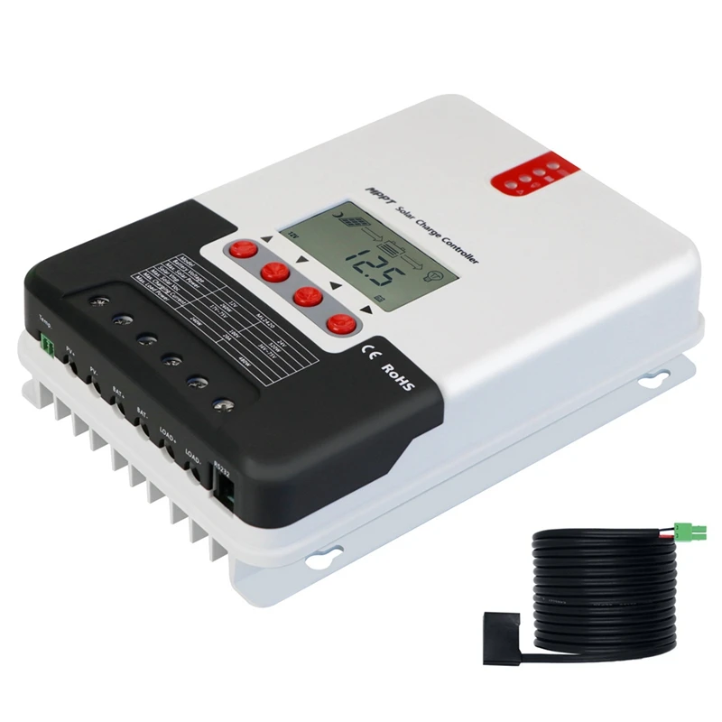 MPPT Solar Charge Controller 12V 24V Auto Max 100V PV Input Solar Regulator For AGM Lead Acid Gel Lithium Battery
MPPT Solar Charge Controller 12V 24V Auto Max 100V PV Input Solar Regulator For AGM Lead Acid Gel Lithium Battery
