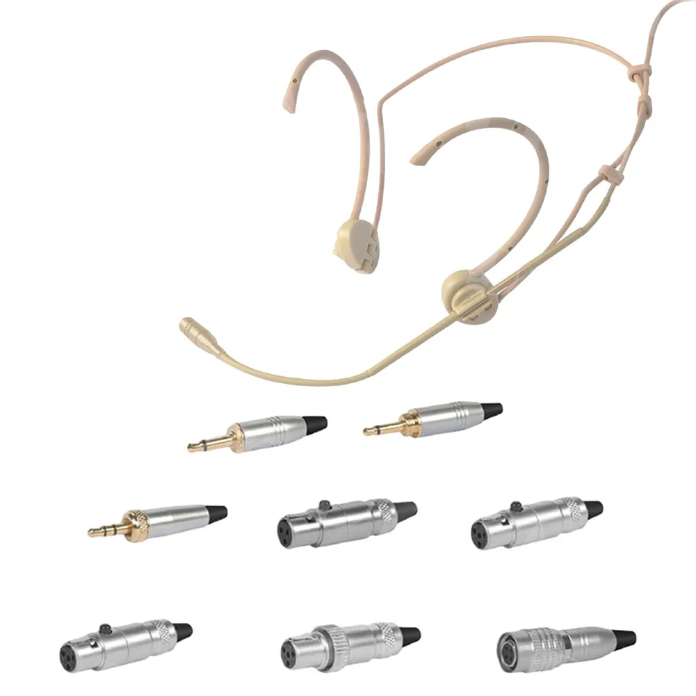Beige Earhook Headse Mic Headworn Microphone For Sennheiser Wireless Beige Headworn Φ6.0 Mm - 45db±3db Headworn
Beige Earhook Headse Mic Headworn Microphone For Sennheiser Wireless Beige Headworn Φ6.0 Mm - 45db±3db Headworn