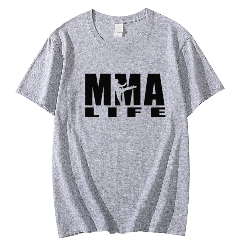 

Модные мужские футболки с принтом Мухаммеда Али, боксеры, борьбы с MMA, Мужская хлопковая футболка для ММА, спасательные драки с коротким рукавом, искусственные Топы