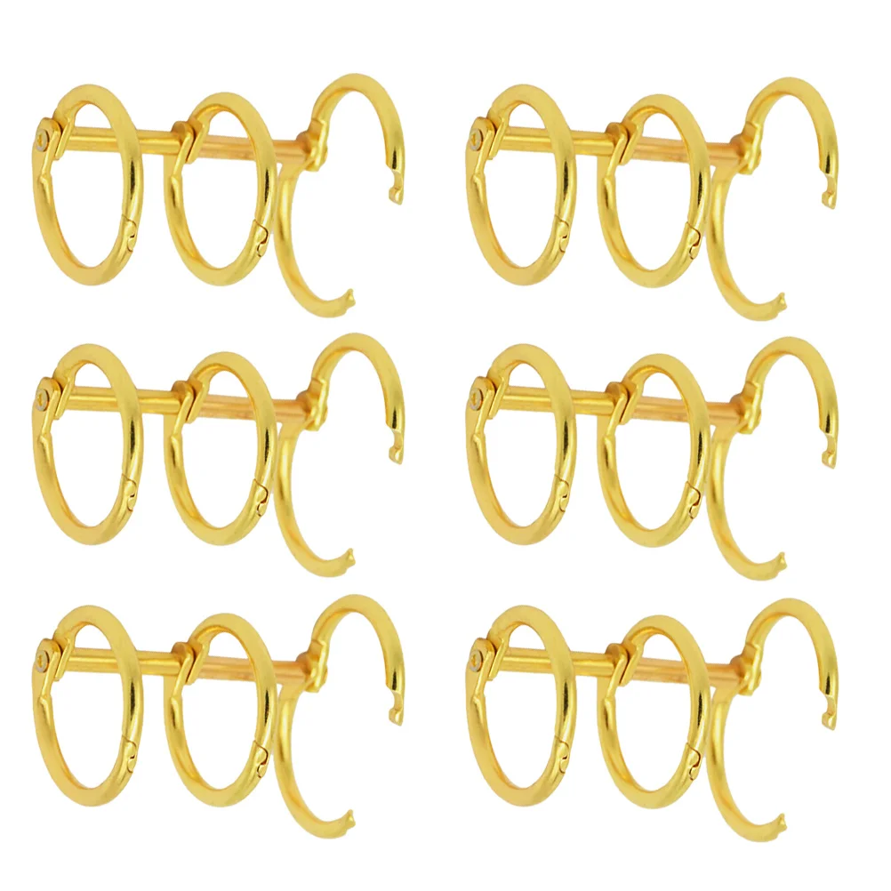 Loose Leaf Binder Rings 3-rings Binder Rings Metal Binder Rings for Notebook Book Clips Three-hole Segmented Binder Rings
Loose Leaf Binder Rings 3-rings Binder Rings Metal Binder Rings for Notebook Book Clips Three-hole Segmented Binder Rings