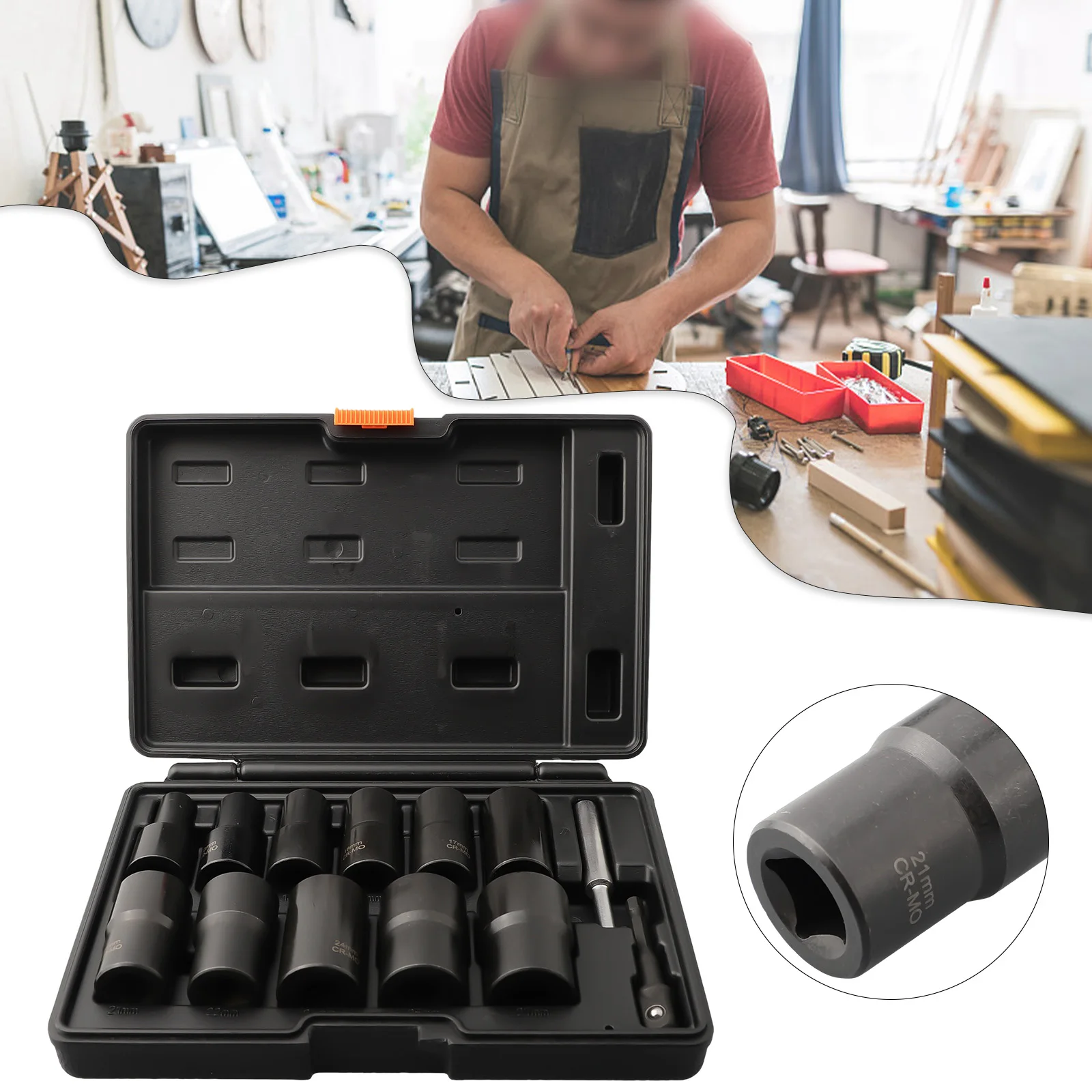 Black Cr Mo Different Types Of Wrenches Removing Damaged Bolts Nuts Multiple Specifications Socket Extractor Type
Black Cr Mo Different Types Of Wrenches Removing Damaged Bolts Nuts Multiple Specifications Socket Extractor Type