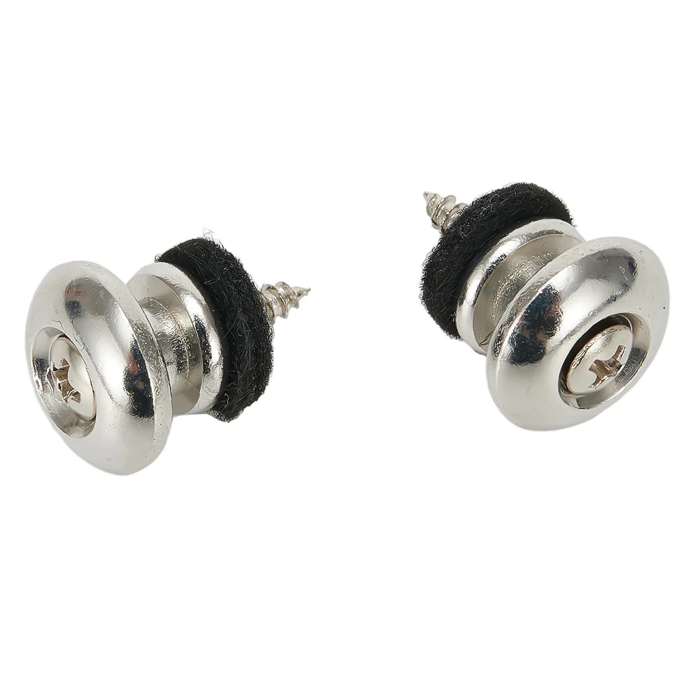 2pcs Guitar Strap Button Locks With Installation Screws Felts Metal Silver/Black/Titanium/Gold/Bronze Bass Folk Electric Guitar
2pcs Guitar Strap Button Locks With Installation Screws Felts Metal Silver/Black/Titanium/Gold/Bronze Bass Folk Electric Guitar