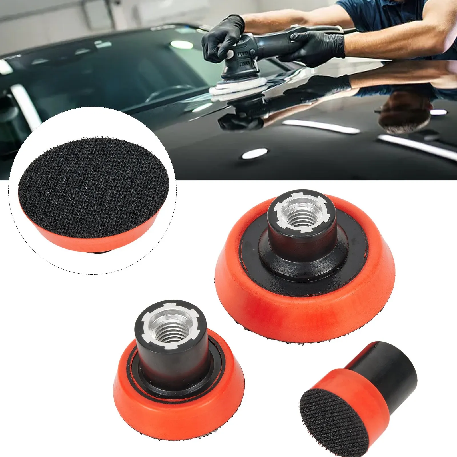 3PCS 1/2/3In Plate Backing Pad Sanding Polishing Pad Holder Sponge Pads M14 Home DIY Power Tool Replacement Accessories
3PCS 1/2/3In Plate Backing Pad Sanding Polishing Pad Holder Sponge Pads M14 Home DIY Power Tool Replacement Accessories