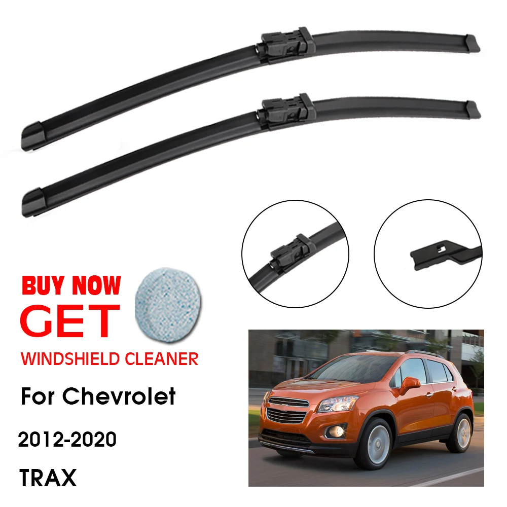 

Car Wiper Blade For Chevrolet TRAX 26"+14" 2012-2020 Front Window Washer Windscreen Windshield Wipers Blades Accessories